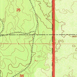 United States Geological Survey East Of Pondosa, CA (1995, 24000-Scale) digital map