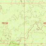 United States Geological Survey East Of Pondosa, CA (1995, 24000-Scale) digital map