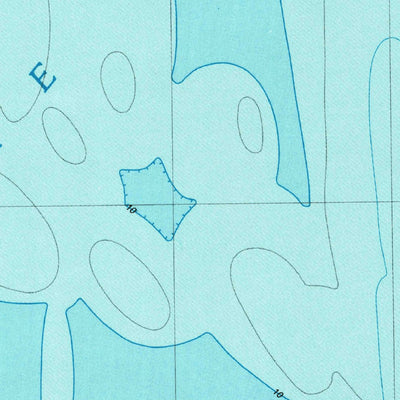 United States Geological Survey East Of Poquoson East, VA (1986, 24000-Scale) digital map