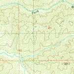 United States Geological Survey East Of Raymond, WA (1986, 24000-Scale) digital map