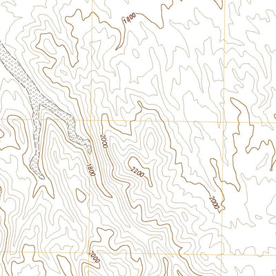 United States Geological Survey East of Red Canyon, CA (2021, 24000-Scale) digital map