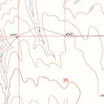 United States Geological Survey East Of Rock Creek, CO (1969, 24000-Scale) digital map