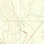 United States Geological Survey East Of Ryan, CA (1988, 24000-Scale) digital map