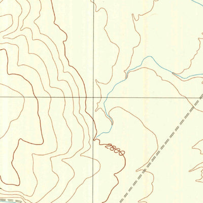 United States Geological Survey East Of Ryan, CA (1988, 24000-Scale) digital map