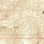 United States Geological Survey East Of Ryan, CA (1988, 24000-Scale) digital map
