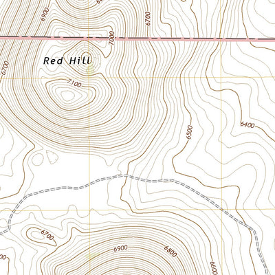United States Geological Survey East of S P Mountain, AZ (2021, 24000-Scale) digital map