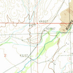 United States Geological Survey East Of Salmon, ID (1989, 24000-Scale) digital map