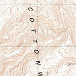 United States Geological Survey East Of Sand Flat, CA (1987, 24000-Scale) digital map