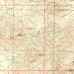United States Geological Survey East Of Siberia, CA (1985, 24000-Scale) digital map
