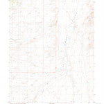 United States Geological Survey East Of Snowball Ranch, NV (1990, 24000-Scale) digital map
