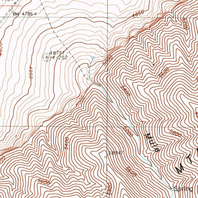 United States Geological Survey East Of Tenabo, NV (1985, 24000-Scale) digital map