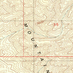United States Geological Survey East Of Tin Mountain, CA (1988, 24000-Scale) digital map