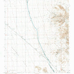 United States Geological Survey East Of Utting, AZ (1990, 24000-Scale) digital map