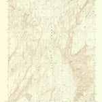 United States Geological Survey East Of Waucoba Canyon, CA (1987, 24000-Scale) digital map