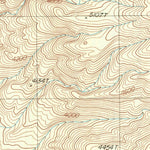 United States Geological Survey East Of Waucoba Canyon, CA (1987, 24000-Scale) digital map