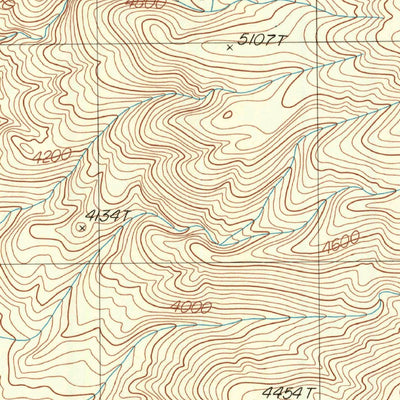 United States Geological Survey East Of Waucoba Canyon, CA (1987, 24000-Scale) digital map