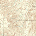 United States Geological Survey East Of Waucoba Spring, CA (1987, 24000-Scale) digital map
