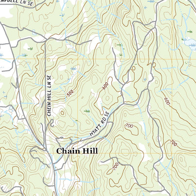 United States Geological Survey East Olympia, WA (2020, 24000-Scale) digital map