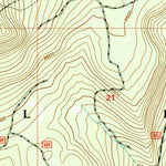 United States Geological Survey East Park Reservoir, UT (1996, 24000-Scale) digital map