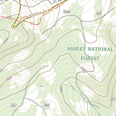 United States Geological Survey East Park Reservoir, UT (2023, 24000-Scale) digital map