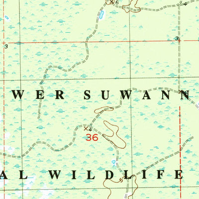 United States Geological Survey East Pass, FL (1954, 24000-Scale) digital map