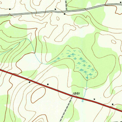 United States Geological Survey East Pharsalia, NY (1943, 24000-Scale) digital map