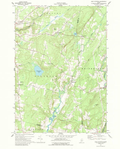 United States Geological Survey East Pittston, ME (1970, 24000-Scale) digital map