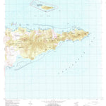 United States Geological Survey East Point, VI (1958, 24000-Scale) digital map