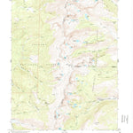 United States Geological Survey East Portal, CO (1958, 24000-Scale) digital map