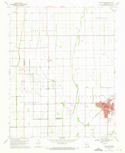 United States Geological Survey East Prairie, MO (1969, 24000-Scale) digital map