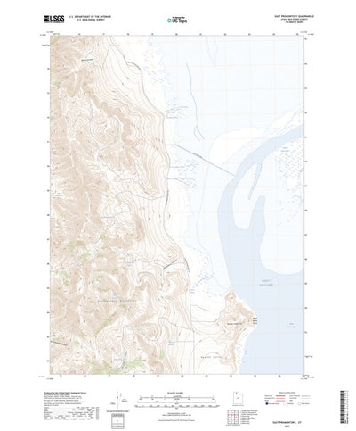 United States Geological Survey East Promontory, UT (2023, 24000-Scale) digital map