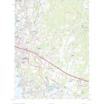 United States Geological Survey East Providence, RI (2021, 24000-Scale) digital map