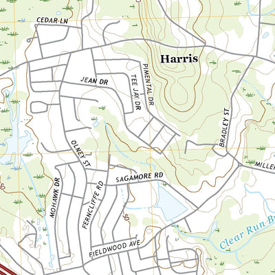 United States Geological Survey East Providence, RI (2021, 24000-Scale) digital map
