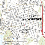 United States Geological Survey East Providence, RI (2021, 24000-Scale) digital map