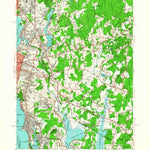 United States Geological Survey East Providence, RI-MA (1949, 24000-Scale) digital map