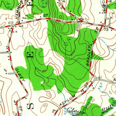 United States Geological Survey East Providence, RI-MA (1949, 24000-Scale) digital map
