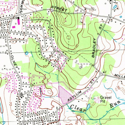 United States Geological Survey East Providence, RI-MA (1971, 24000-Scale) digital map