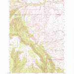 United States Geological Survey East Pryor Mountain, MT (1964, 24000-Scale) digital map