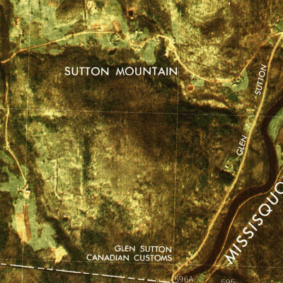 United States Geological Survey East Richford Station, VT (1977, 25000-Scale) digital map