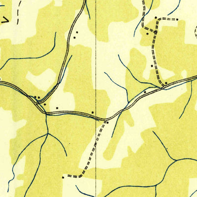 United States Geological Survey East Ridge, TN-GA (1935, 24000-Scale) digital map