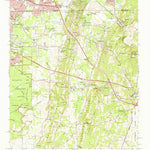 United States Geological Survey East Ridge, TN-GA (1969, 24000-Scale) digital map