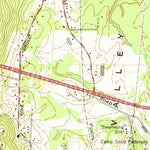 United States Geological Survey East Ridge, TN-GA (1969, 24000-Scale) digital map