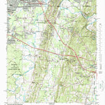 United States Geological Survey East Ridge, TN-GA (1982, 24000-Scale) digital map