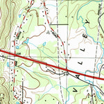 United States Geological Survey East Ridge, TN-GA (1982, 24000-Scale) digital map
