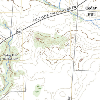 United States Geological Survey East Ringgold, OH (2023, 24000-Scale) digital map