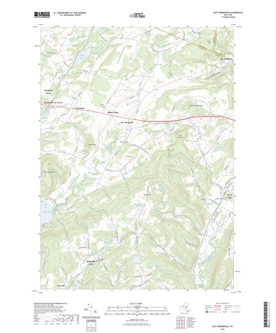 United States Geological Survey East Springfield, NY (2023, 24000-Scale) digital map
