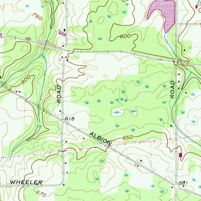 United States Geological Survey East Springfield, PA (1959, 24000-Scale) digital map