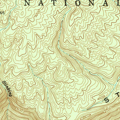 United States Geological Survey East Stone Gap, VA (1957, 24000-Scale) digital map