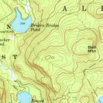 United States Geological Survey East Stoneham, ME (1970, 24000-Scale) digital map