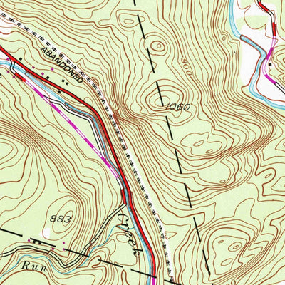 United States Geological Survey East Stroudsburg, PA (1944, 24000-Scale) digital map